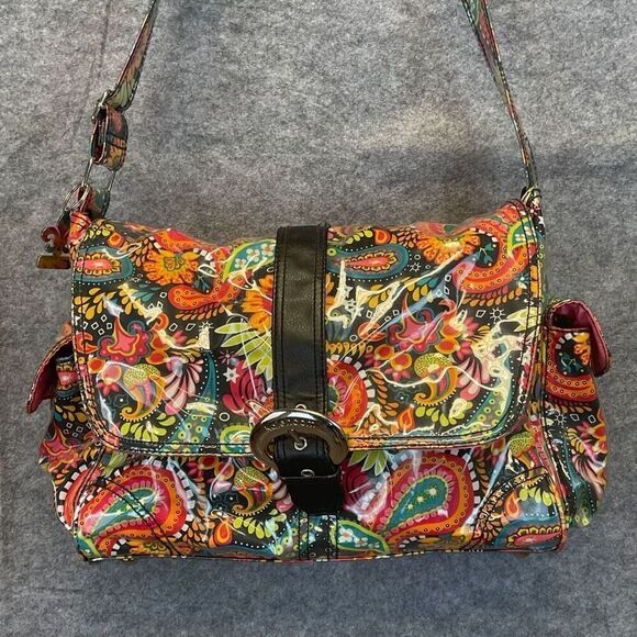 KALENCOM New Orleans Diaper Bag with Pouch One Size Multicolor Paisley Laminated - Picture 1 of 15